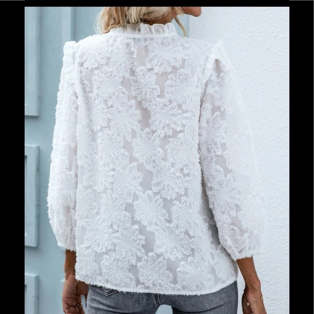 New DEEP VECK LONG SLEEVE TOP - Picture 5 of 6